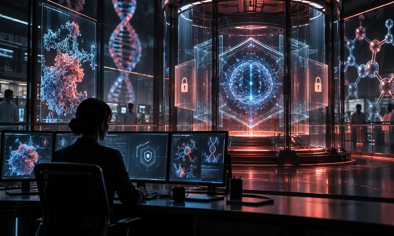 Sistema de inteligencia artificial protegido en un laboratorio de investigación